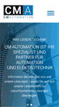 Mobile Screenshot of cm-automation.de